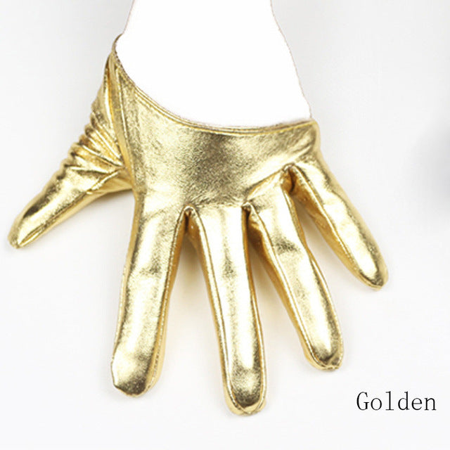 Leather Gloves Half Palm_allurelane