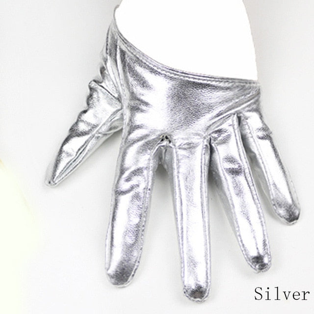Leather Gloves Half Palm_allurelane