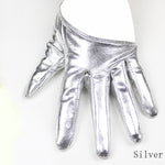 Leather Gloves Half Palm_allurelane