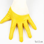 Leather Gloves Half Palm_allurelane