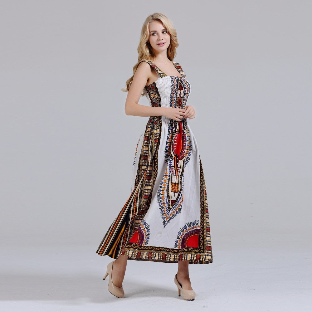 Dashiki Dress Traditional Print_allurelane